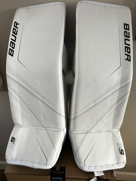 Bauer Supreme 2S Pro Goalie Leg Pads Size M 34”
