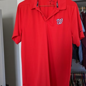 Washington Nationals Small Men's Nike Golf Polo Shirt