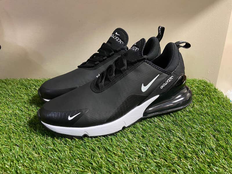 SOLD* Nike Air Max 270 G Golf Men's Shoes Black/Hot Punch/White
