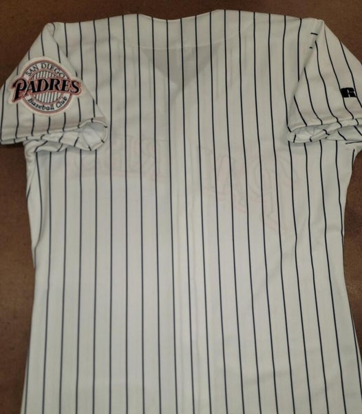 Tony Gwynn San Diego Padres White Pinstripe Baseball Jersey