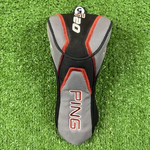 PING G20 Fairway 5 Wood Golf Club Headcover 5 Tag Cover Silver Gray Red
