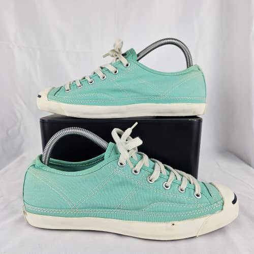 Converse Jack Purcell Womens Shoes Size 8 Blue Teal Low Top Canvas Sneakers