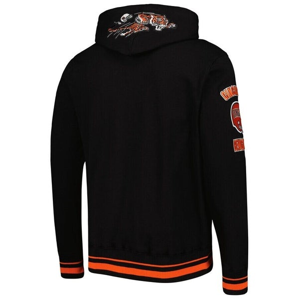 New Era Cincinnati Bengals Womens Black Fleece Long Sleeve Full Zip Jacket  in 2023