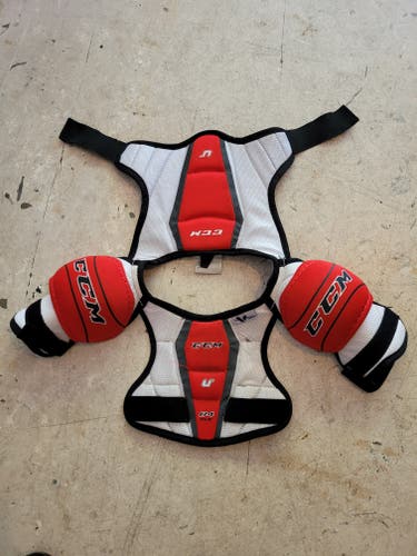 Youth Used Small CCM U+ Shoulder Pads
