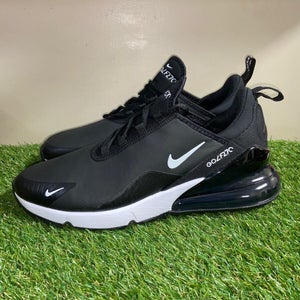 Nike Air Max 270 G Golf Men's Shoes Black/Hot Punch/White CK6483-001 Size 9