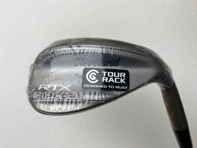 Cleveland RTX ZipCore Raw Wedge 58* 10 Mid DG Spinner Wedge Steel Mens RH NEW