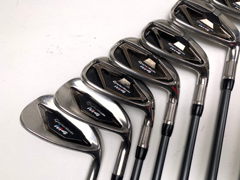 Taylormade M4 Iron Set 5-PW+AW+SW ACCRA 50i Senior Graphite Mens