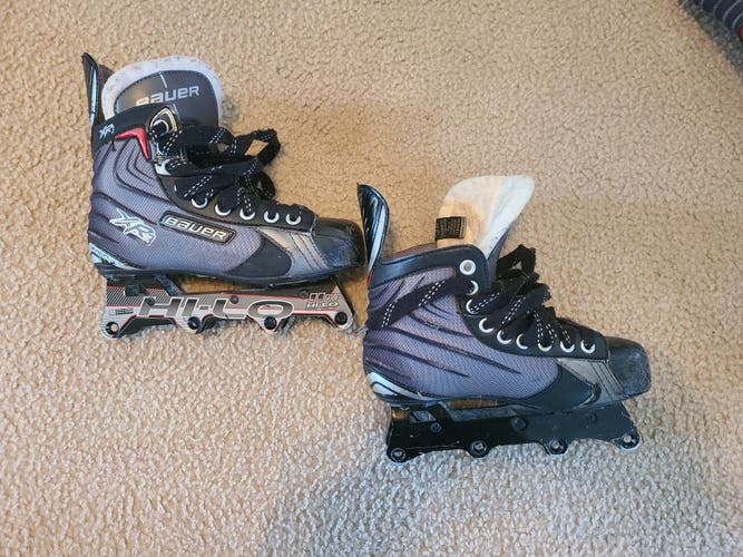 Used Bauer XR3 Inline Skates Regular Width Size 2.5