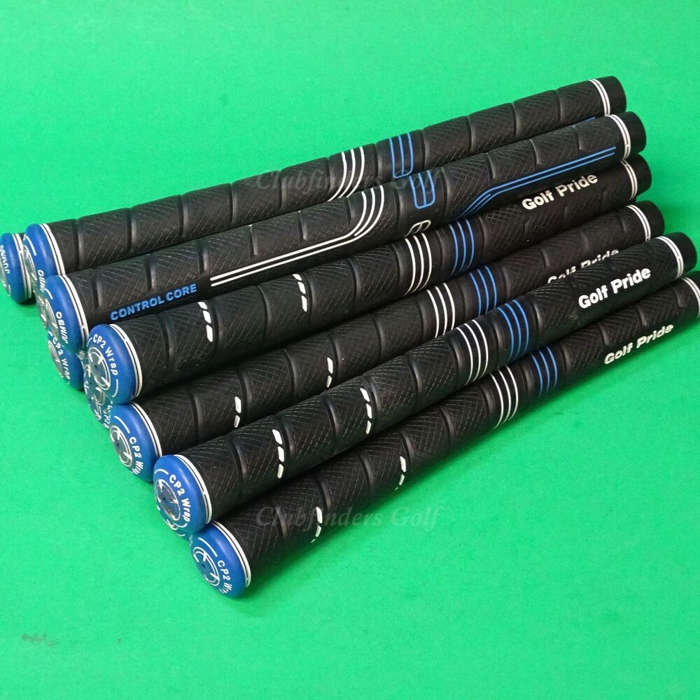 Golf Pride CP2 Wrap Jumbo 60R Round Pulled Iron/Wood Grips LOT OF 15