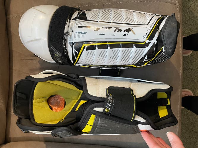 Used CCM Tacks Shin Pads