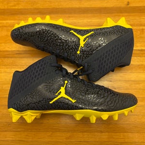 Size 14 Michigan Wolverines Air Jordan Nike Vapor Speed 2 3/4 TD Football Cleats