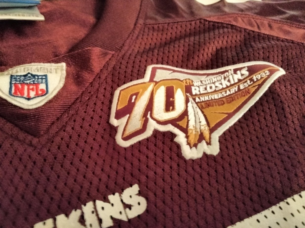 100% Authentic Reebok Washington Redskins #24 Champ BAILEY Football Jersey  SZ 52