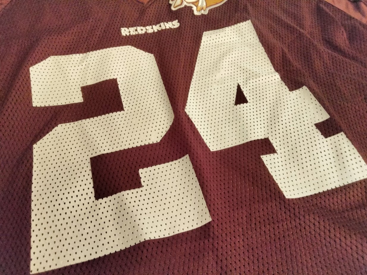 Champ Bailey Signed Washington Redskins Reebok Jersey with 70th Anniversary  Patch (JSA COA)