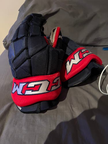 Used CCM 14" Pro Stock Pro Model Gloves