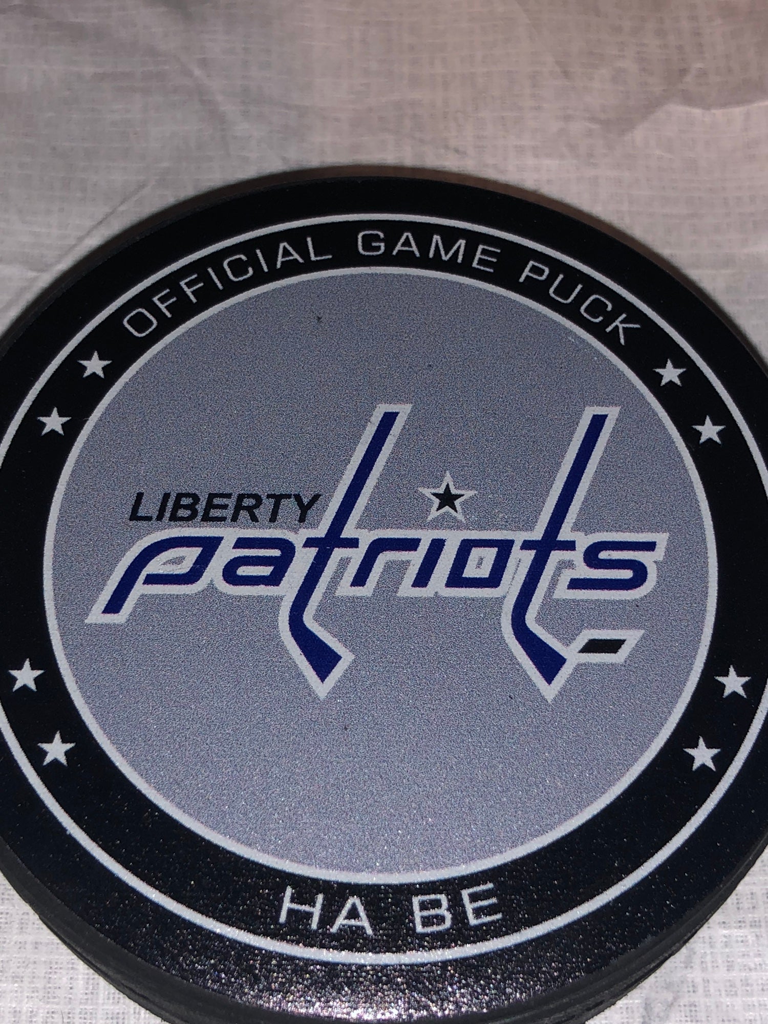 Patriots Grey Puck — Patriots Hockey