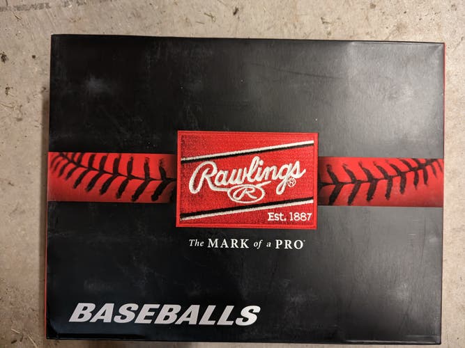 New Rawlings RPLB Pony League Tournament Grade Baseballs 12 Pack (1 Dozen)