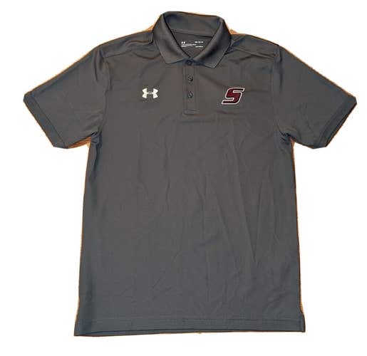 Southern Illinois Salukis SIU Under Armour Men's Golf Polo - Medium M MVC NCAA