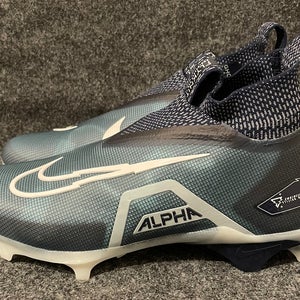Men’s Nike Alpha Menace Elite 3 College Navy Football Cleats CT6648-400  Size 8