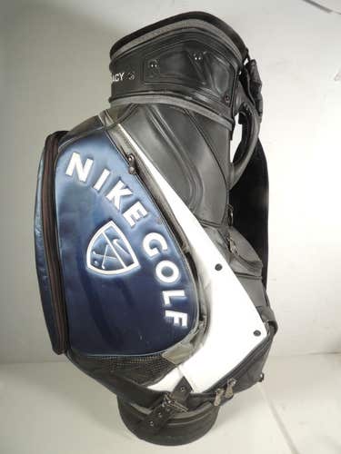 NIKE Golf Extra Large Cart Bag Tour Accuracy, Blue, Black & White