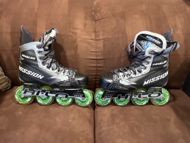 Mission Wide Width Size 4 Inhaler NLS4 Inline Skates