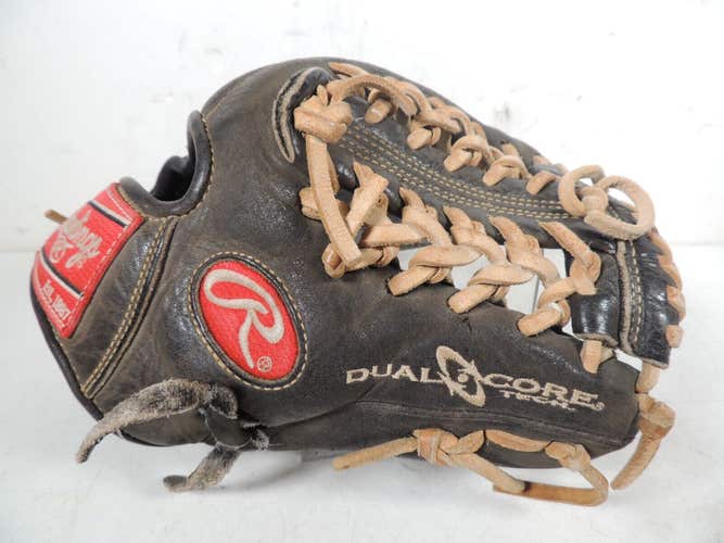 Rawlings PRO204DCC 11.5" Black Genuine Leather Dual Core Tech Baseball Glove RHT