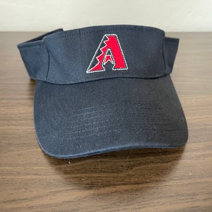 Arizona Diamondbacks Dbacks MLB BASEBALL Black Team Shop Premiums Visor Cap Hat!