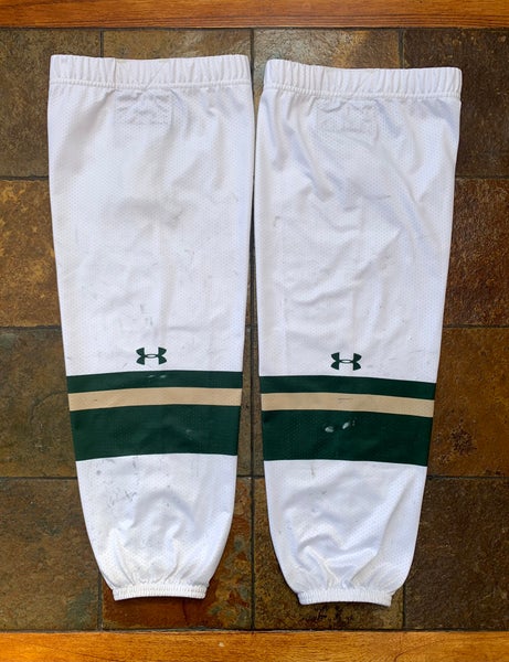 White Used Large Under Armour Socks