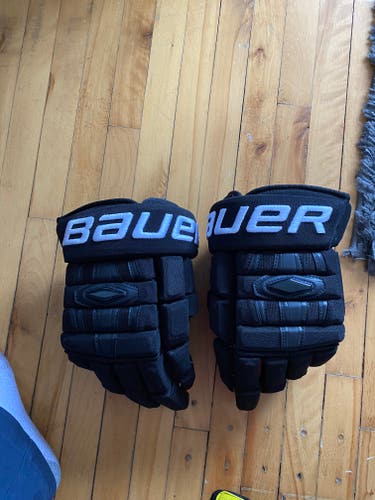 Bauer Nexus 1000 Gloves Patrick Kane Specs Orange Palms 14" Pro Stock
