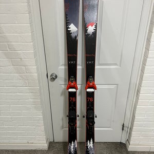 Used Liberty V76 Skis 179cm with Salomon STH2 Bindings