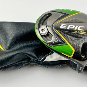 Used Right Handed Callaway EPIC Flash Driver 10.5* HEAD ONLY Golf Club