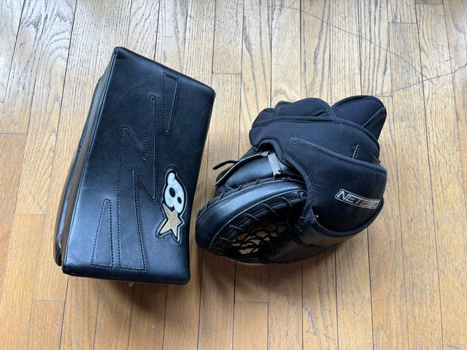Brian’s Used Jr Regular NetZero Glove and Blocker Set