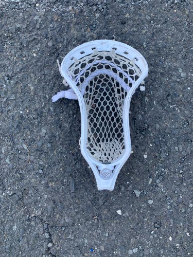 Kinetik 2.0 Lacrosse Head - Strung With Hero 3.0 White Mesh (Retail: $140)