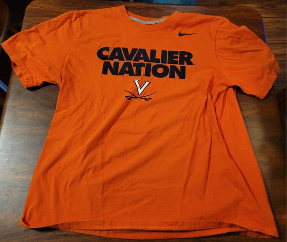 Nike University of Virginia Cavaliers NCAA Short Sleeve Shirt, Tag Size XL