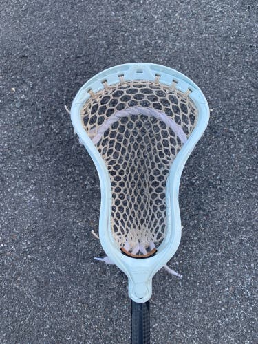 STX Stallion 900 Lacrosse Head - Strung with Hero 3.0 - Agua Color (Retail: $120)