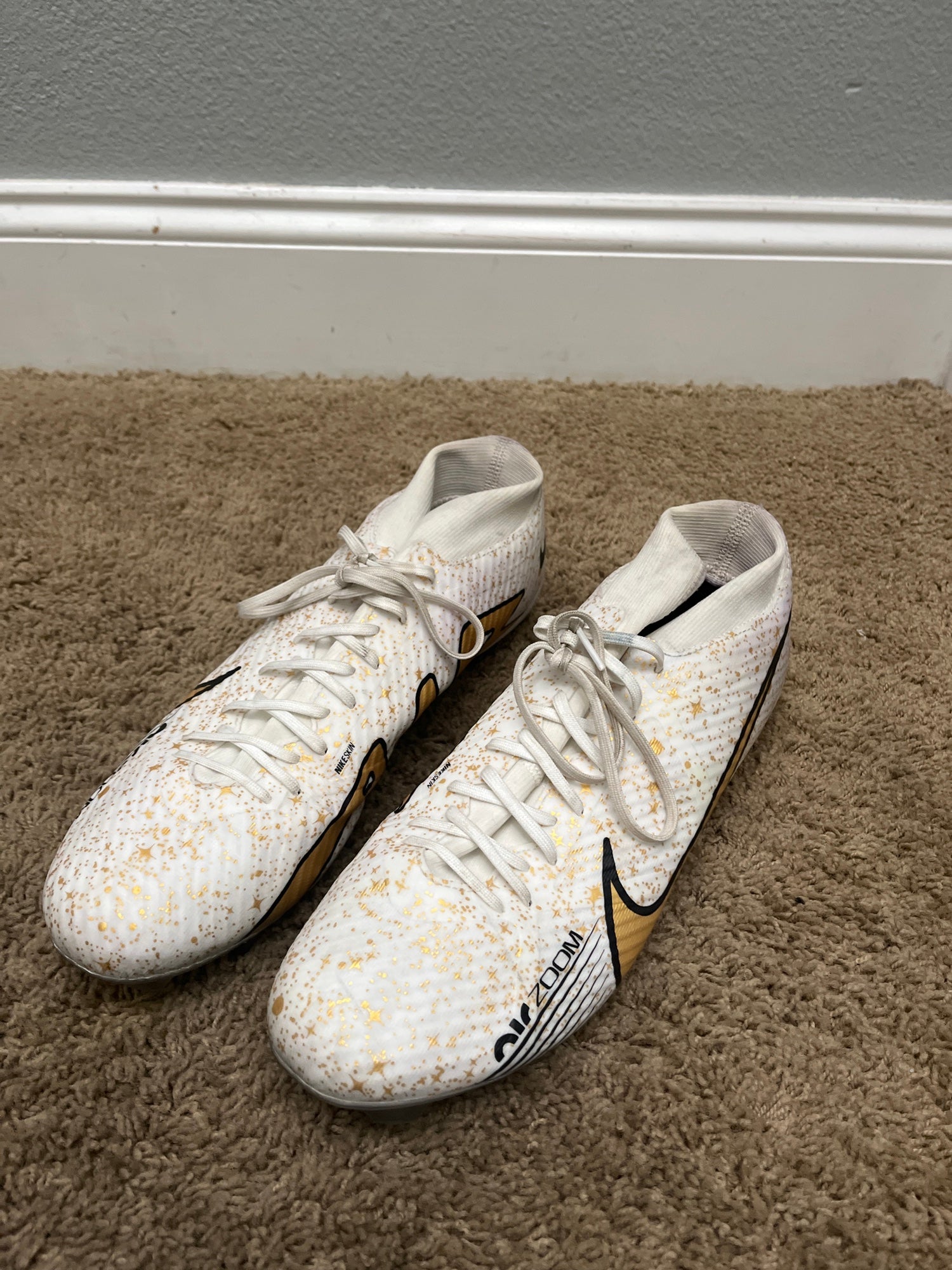 Nike Zoom Vapor XV Elite FG Mbappe Mode 2.0 Red Gold