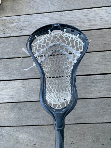 STX Stallion 700 Lacrosse Head - Hero 2.0 Mesh - Black White Combo (Retail: $140)