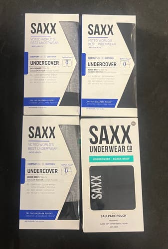 Men's Saxx Undercover Boxer Briefs (XXL) / 4 pack