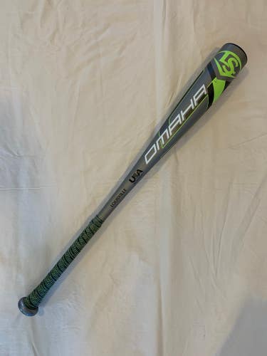 Used USABat Certified Louisville Slugger Omaha 5 (29") Alloy Baseball Bat - 19OZ (-10)