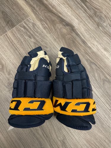 13” Buffalo Sabres CCM Pro Stock Gloves