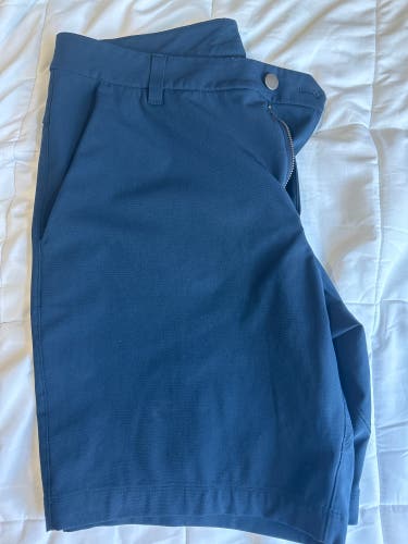Used Lululemon Commission short Size 33 7inch Blue