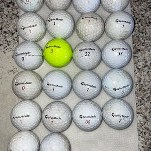 Used TaylorMade 18 Pack Balls