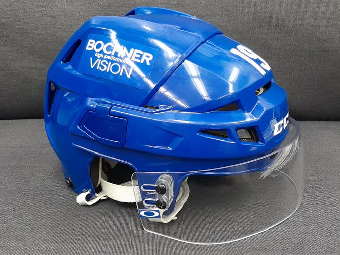 Used Small CCM Vector V08 Helmet Pro Stock Toronto Marlies