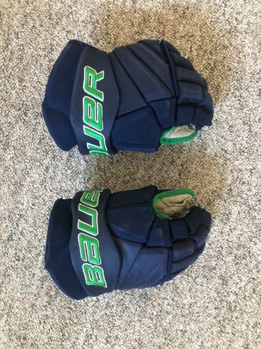Bauer Vapor Pro Team Gloves (Blue/Green)