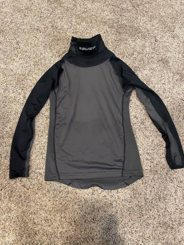 Black Used XS Kids Unisex Bauer Compression