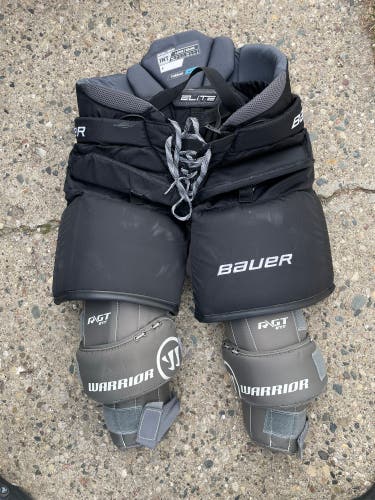 Used Large Bauer  Elite Hockey Goalie Pants