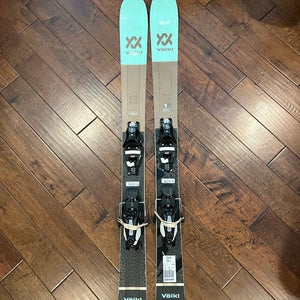 Used Unisex 2020 Volkl 156 cm All Mountain Secret Skis With Bindings Max Din 12