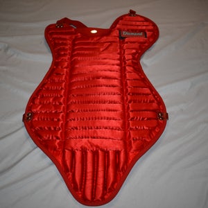 NEW - Diamond DCP-20 Baseball Catcher's Chest Protector, Red