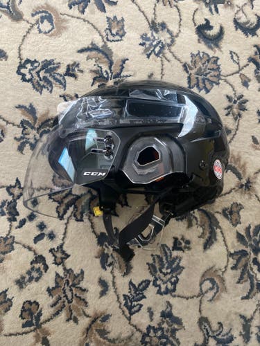 New Medium CCM Super Tacks X Helmet Pro Stock with CCM pro stock visor