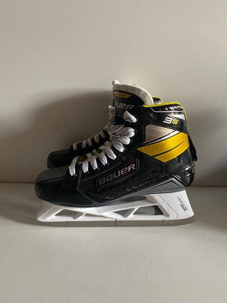 New Bauer Regular Width Size 10 Supreme 3s Hockey Goalie Skates