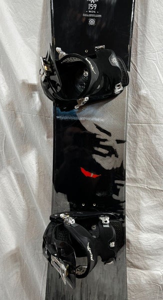 Lamar Hexen 159cm Wide Twin-Tip All-Mtn Snowboard Flow The Five Bindings Large